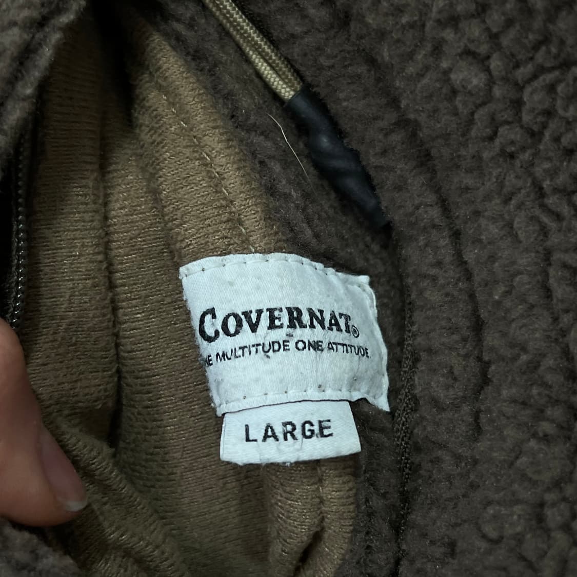 [100] 커버낫 리버시블 후리스 상품이미지5