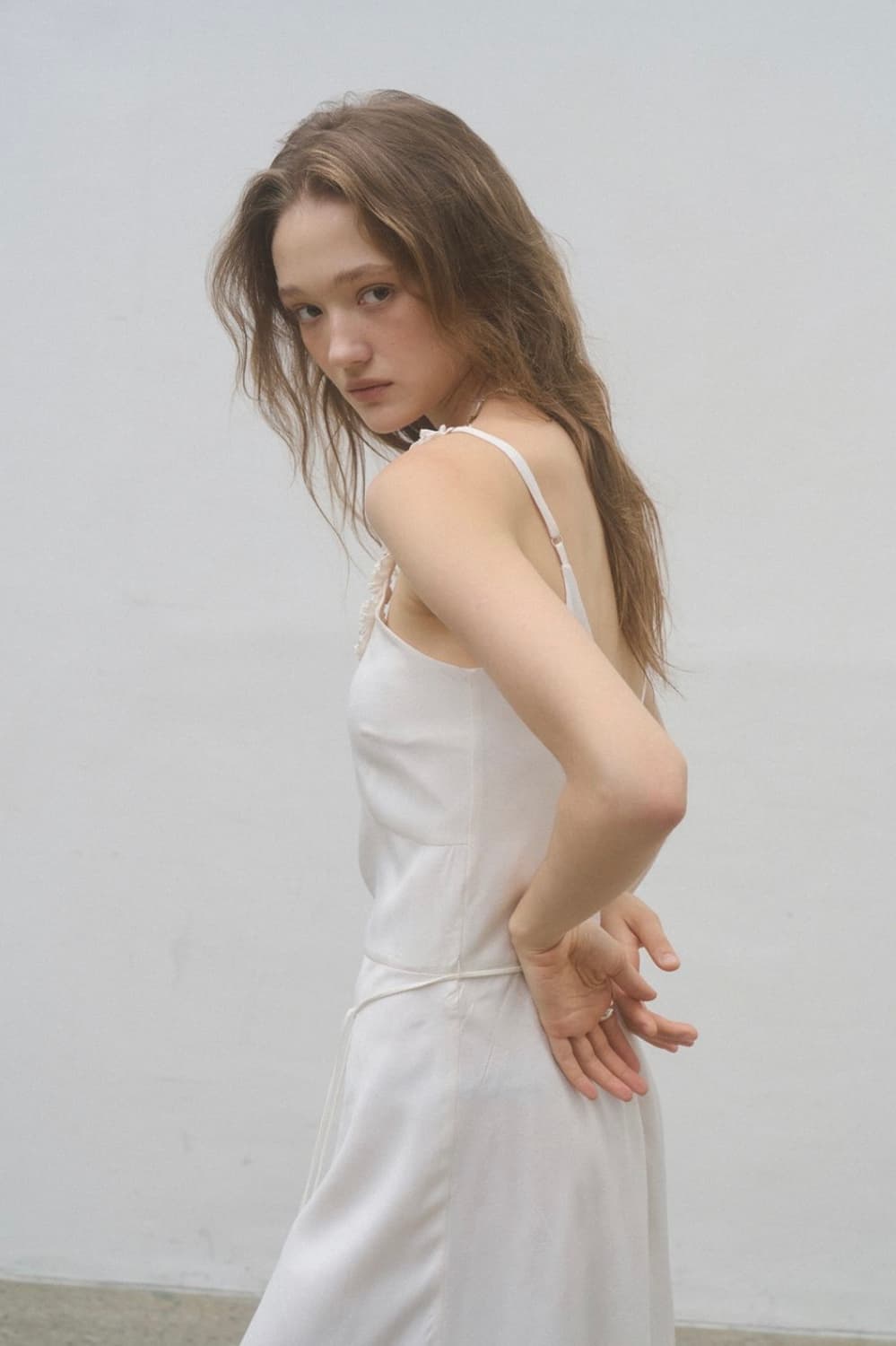 포에토 로지 셔링 드레스 foeto rosie shirring dress 상품이미지4
