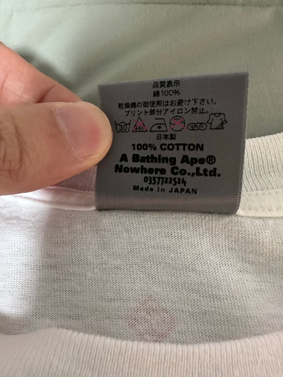 A Bathing Ape x Cherie 2002 Tee 상품이미지6