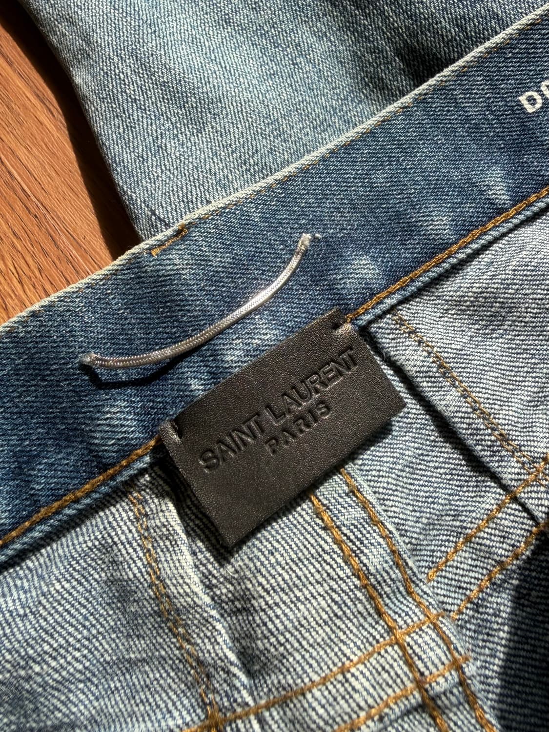 생로랑 17SS 데미지 데님 팬츠 상품이미지8