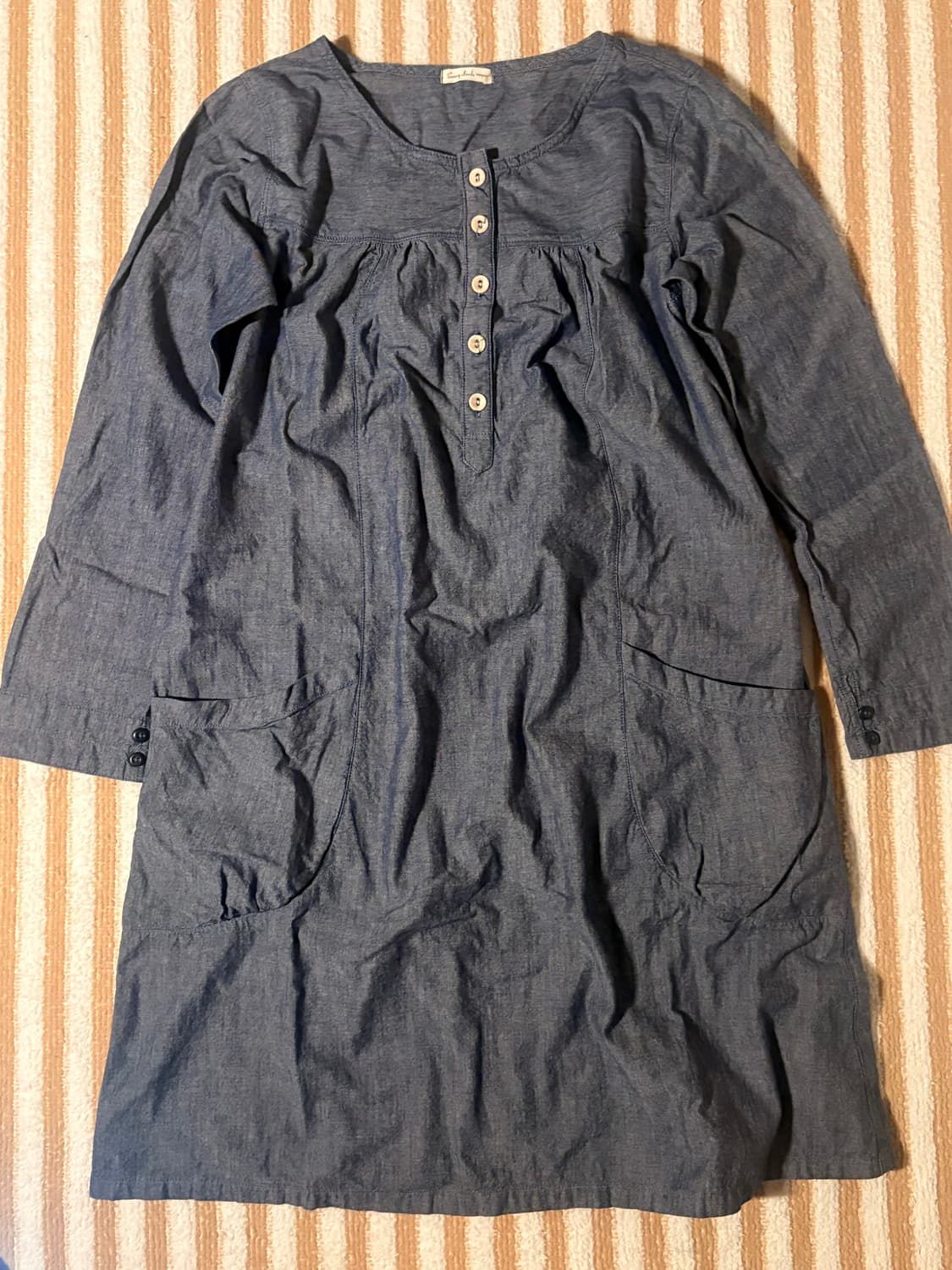 일본 빈티지 롱원피스 청원피스 모리걸 상품이미지4