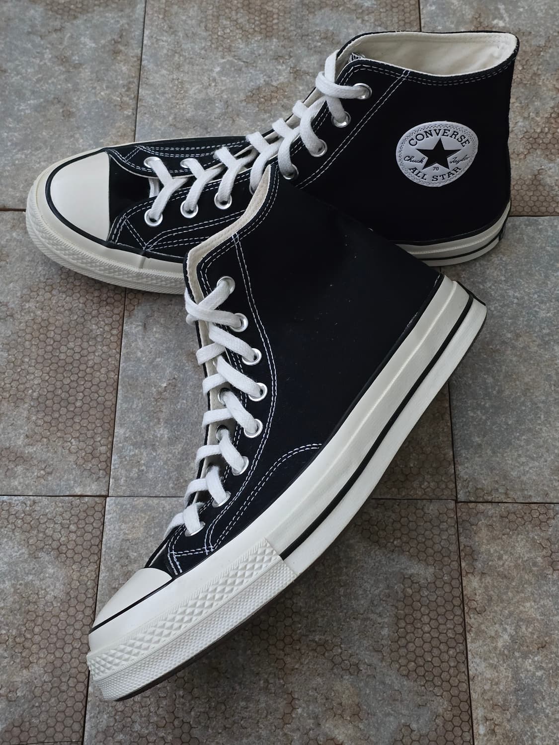 (280)컨버스 척 70 클래식 블랙 하이  상품이미지3