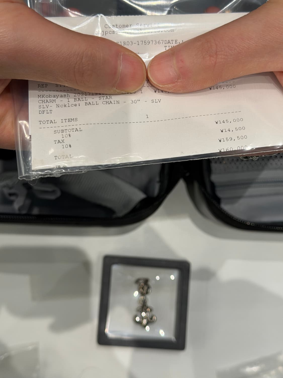 크롬하츠 원볼 bs플레어 펜던트 새상품 상품이미지2