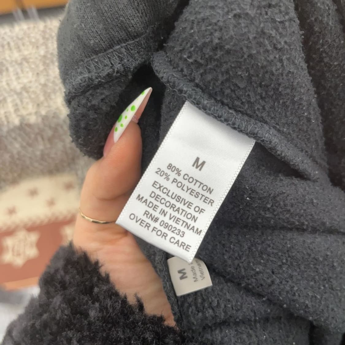 피어 오브 갓 에센셜 빈티지 캐주얼 조거 기모 스웻팬츠 M C09076 상품이미지6