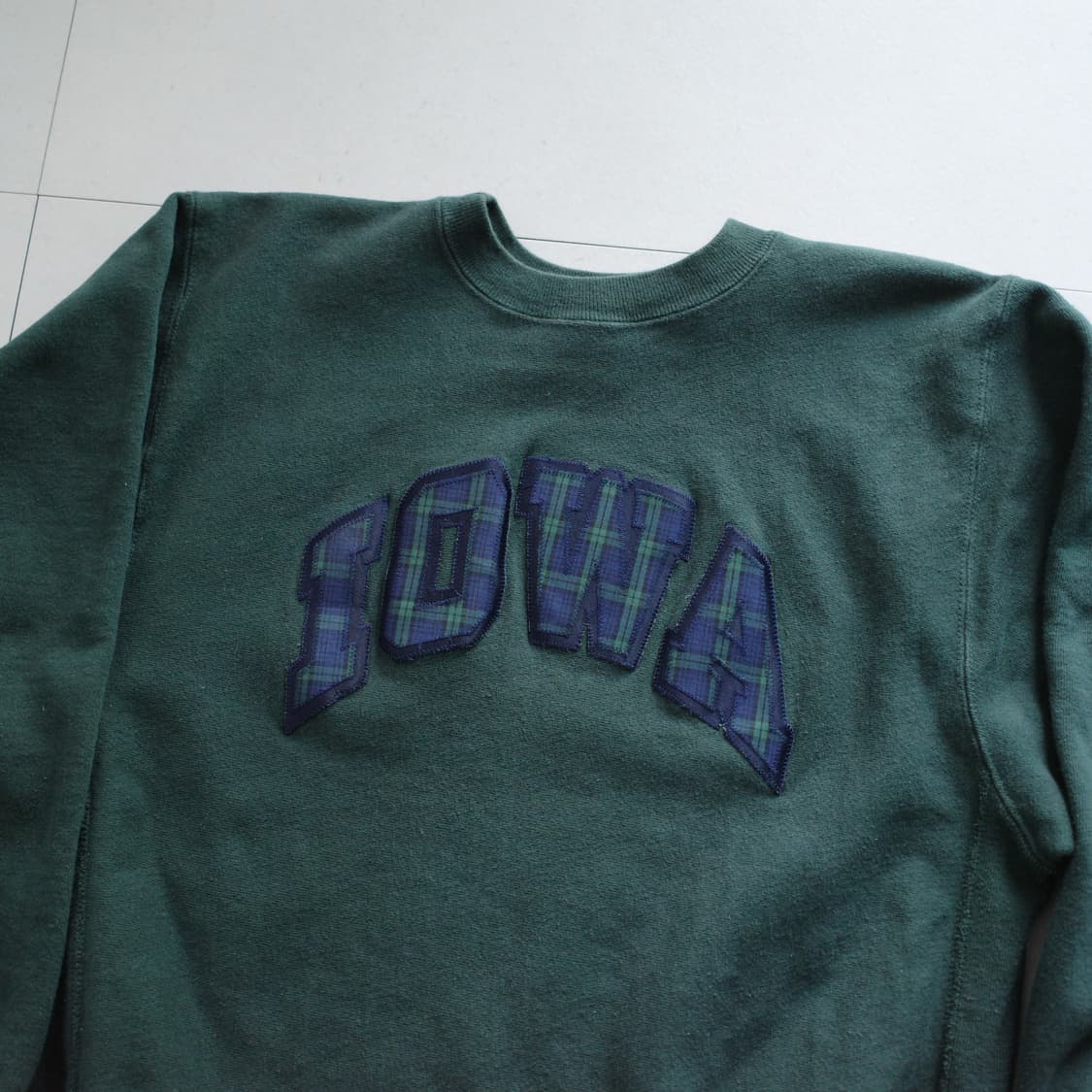 90s 챔피온 리버스위브 아이오와 맨투맨 L 미국생산 상품이미지2