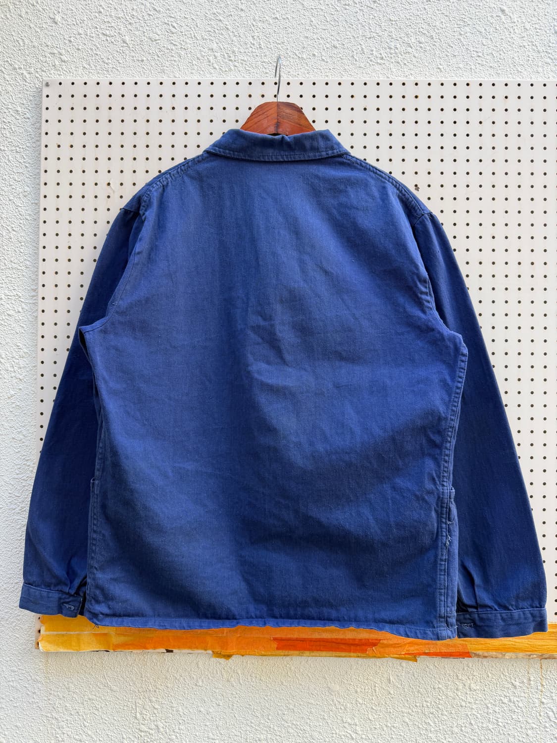 1970s FADED INDIGO BLUE 4 POCKET 프렌치워크자켓 상품이미지2