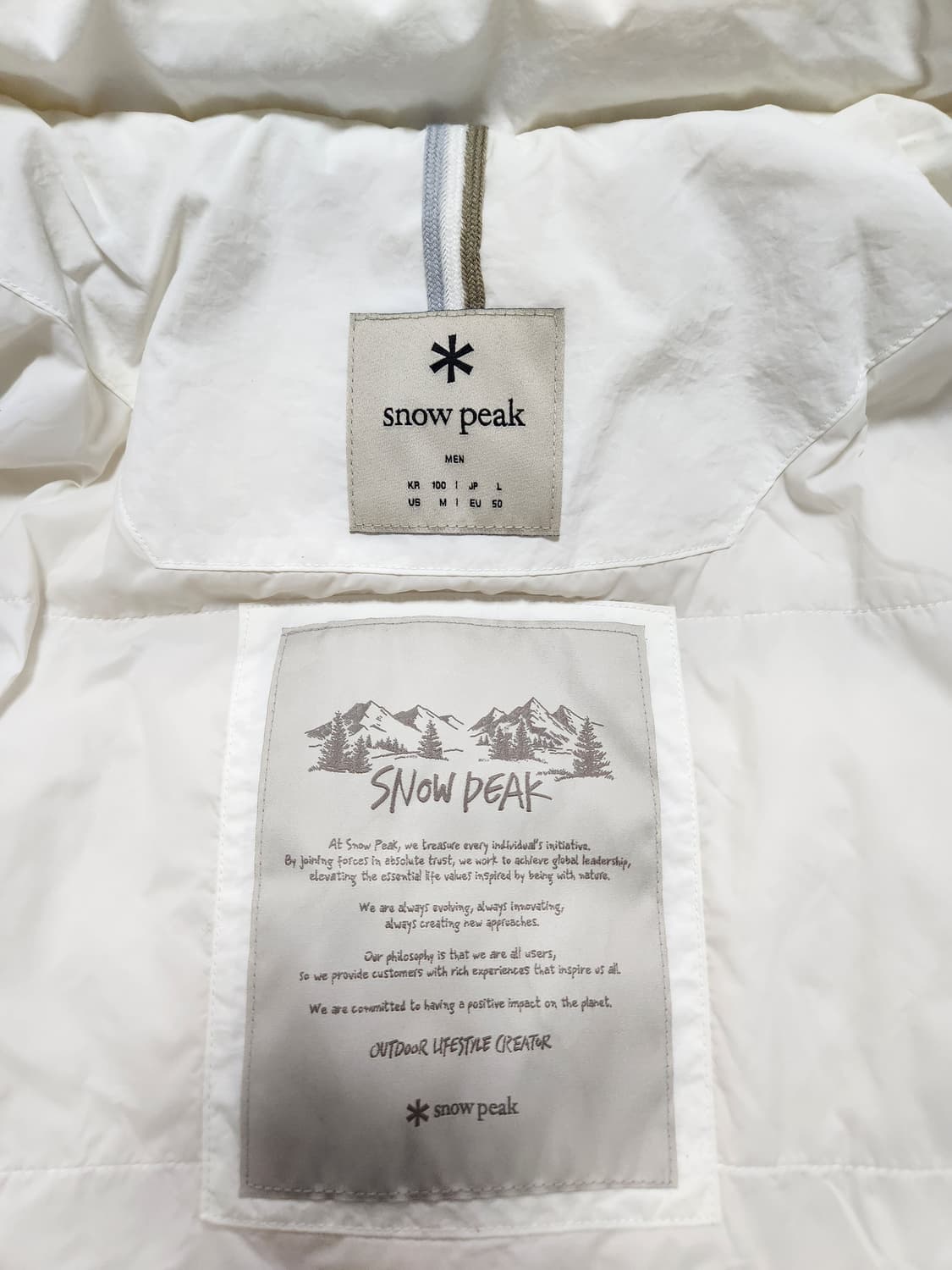 스노우피크 시티 캠퍼 다운 자켓(100) 상품이미지7