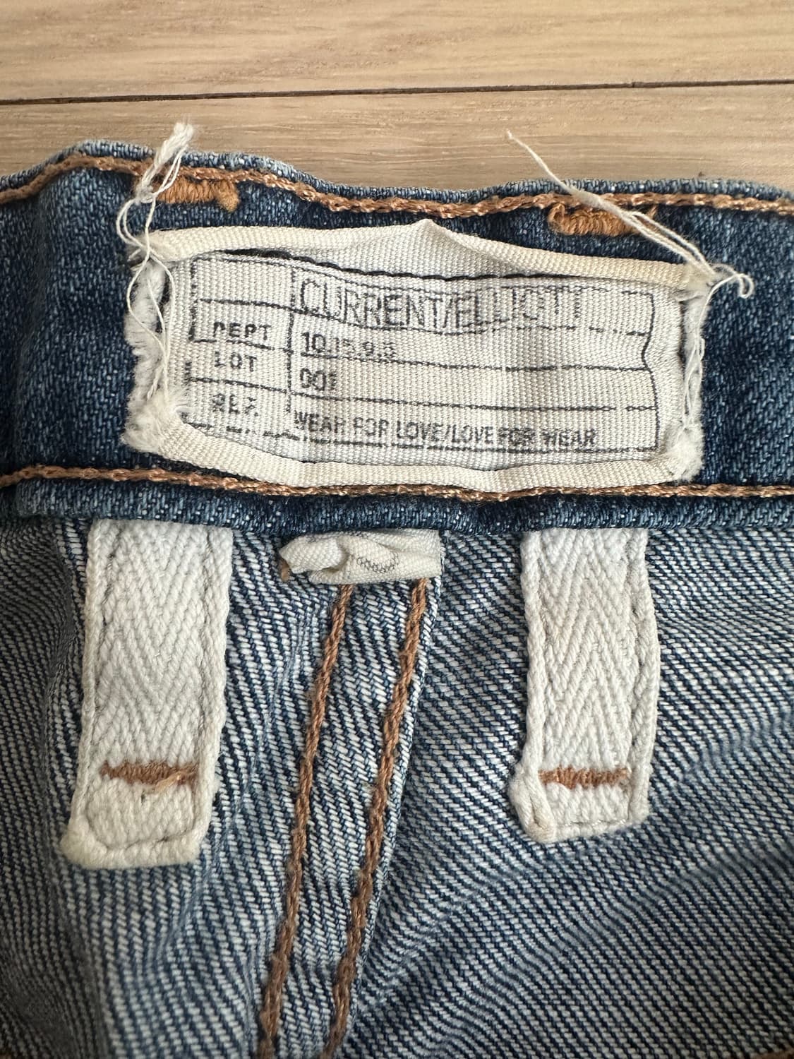 커런트엘리엇 25사이즈 보이프렌드 진 청바지 데님 상품이미지2