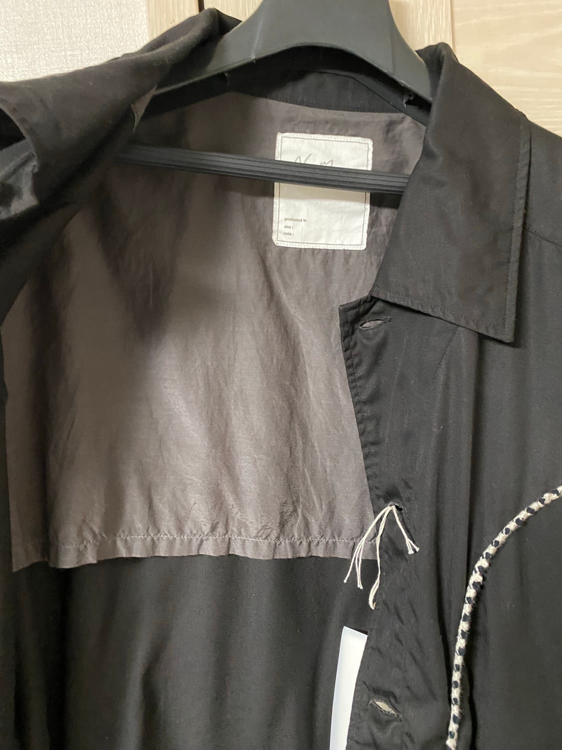 안셀름 웨스턴 자켓 블랙 1사이즈 상품이미지8