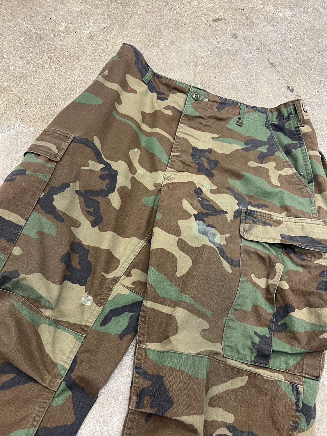 US Army 미군 우드랜드 카고 팬츠 상품이미지3