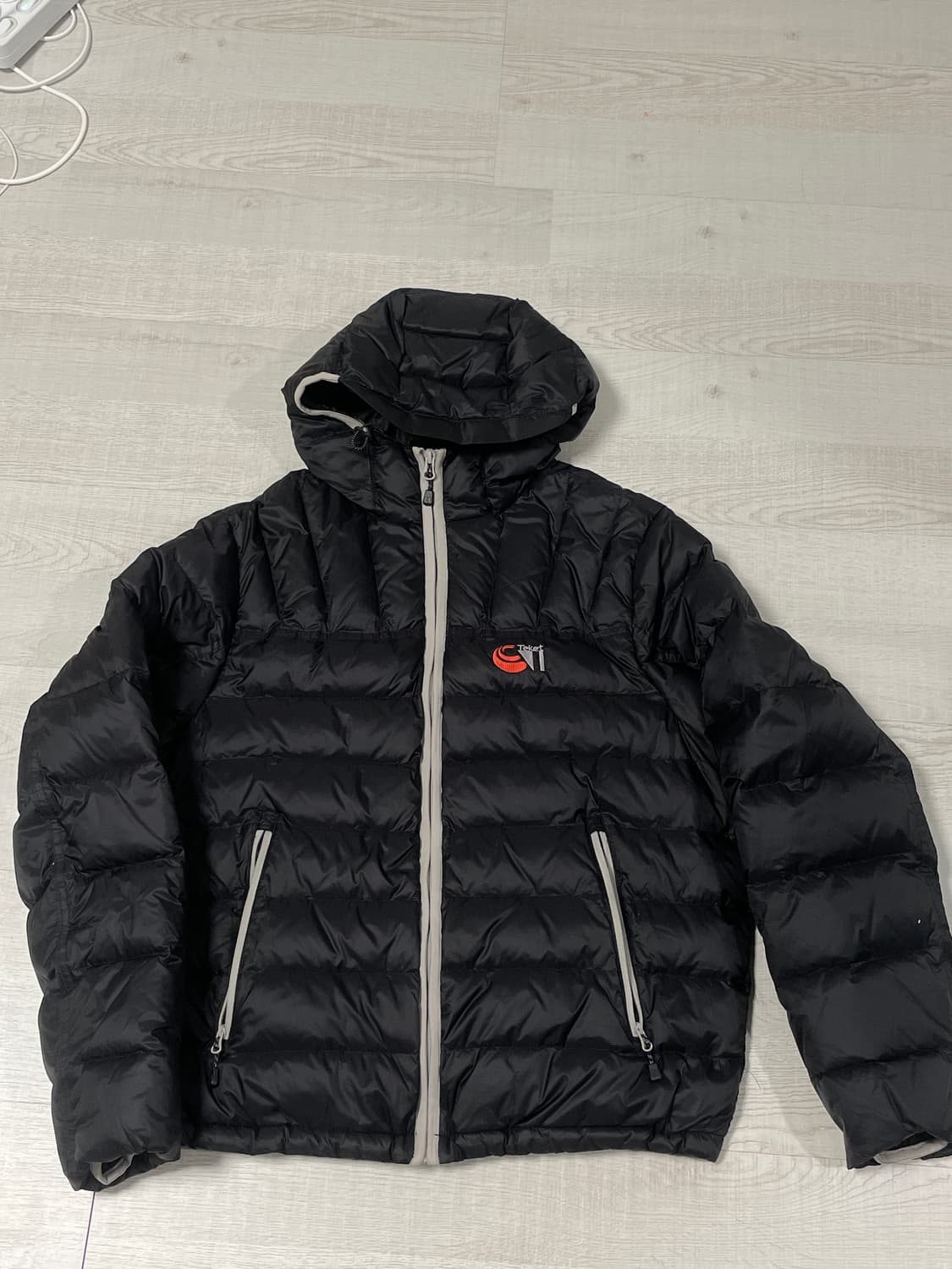 테켓 경량패딩 블랙 상품이미지1