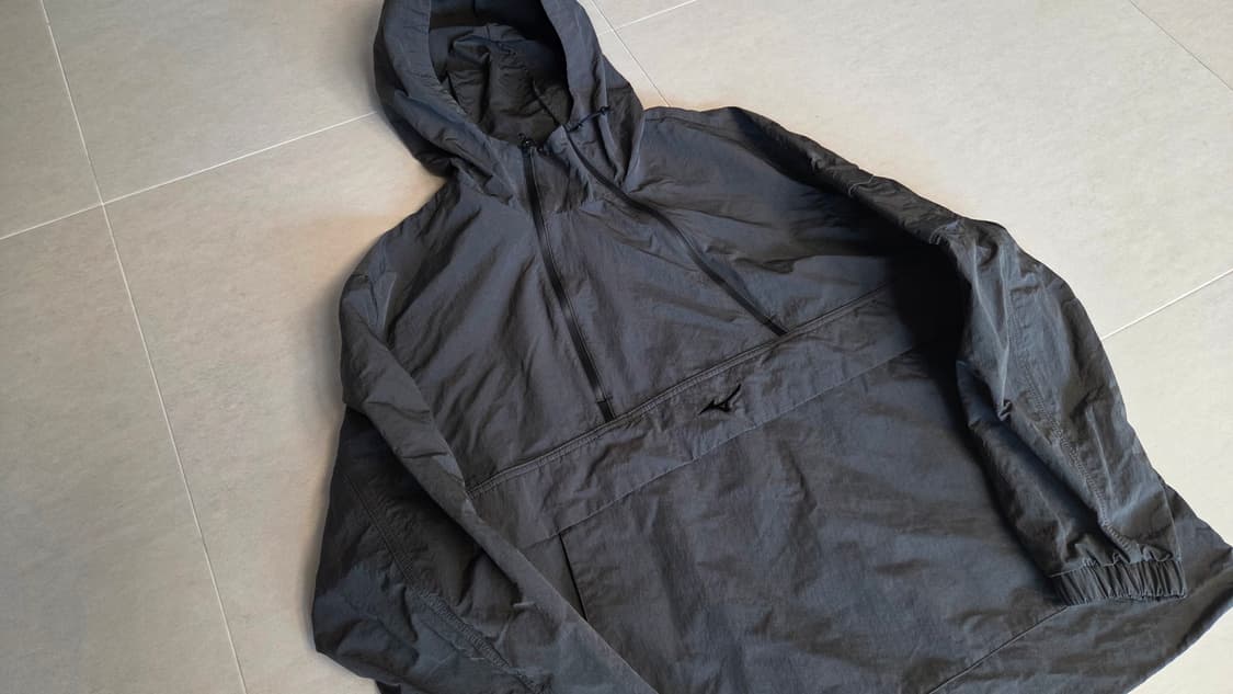 미즈노 넥 투집업 아노락 바람막이 점퍼  상품이미지4