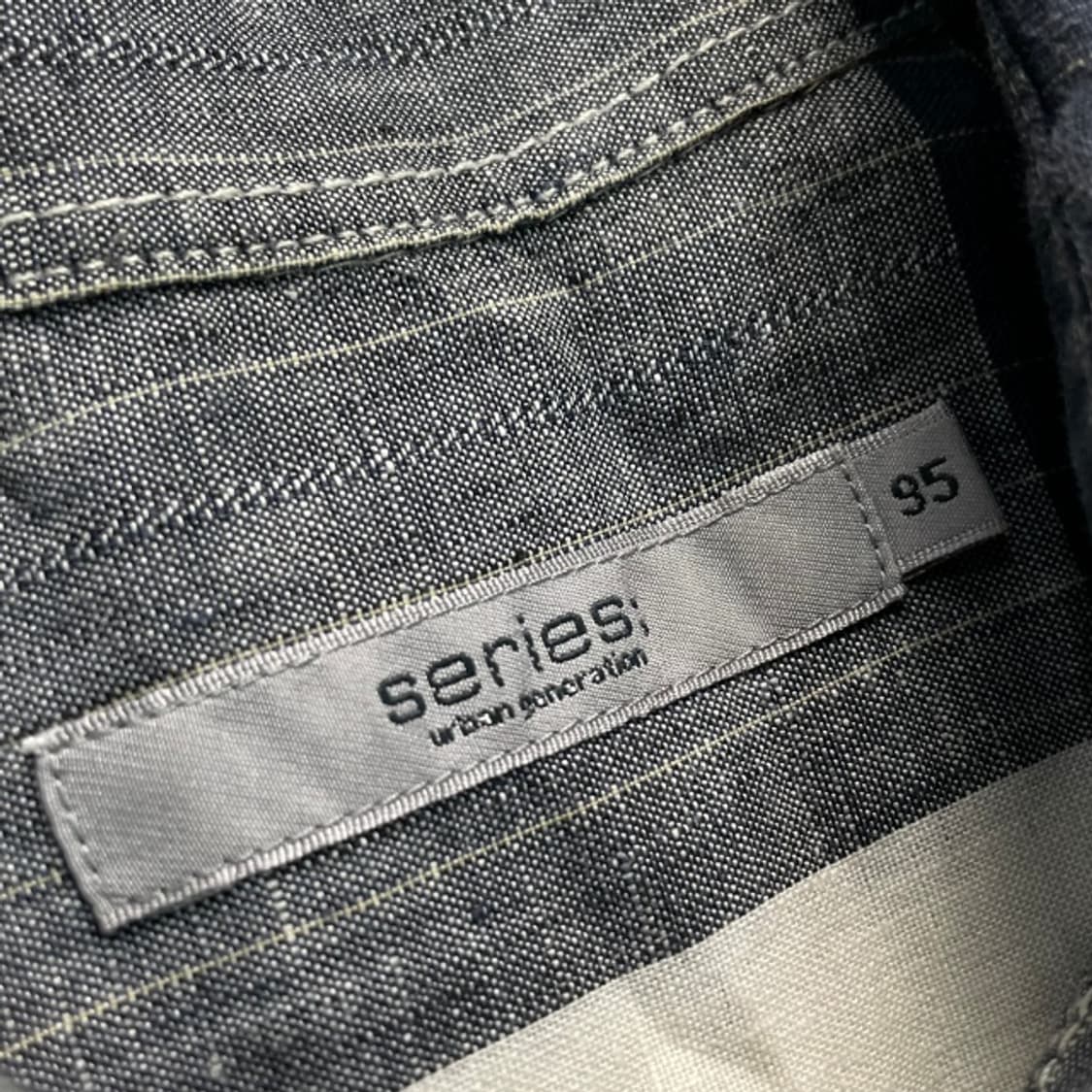 95 시리즈 체크 린넨셔츠 상품이미지3