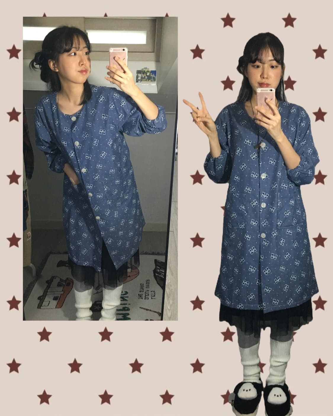 블루리본 똑딱이 원피스🎀 상품이미지4