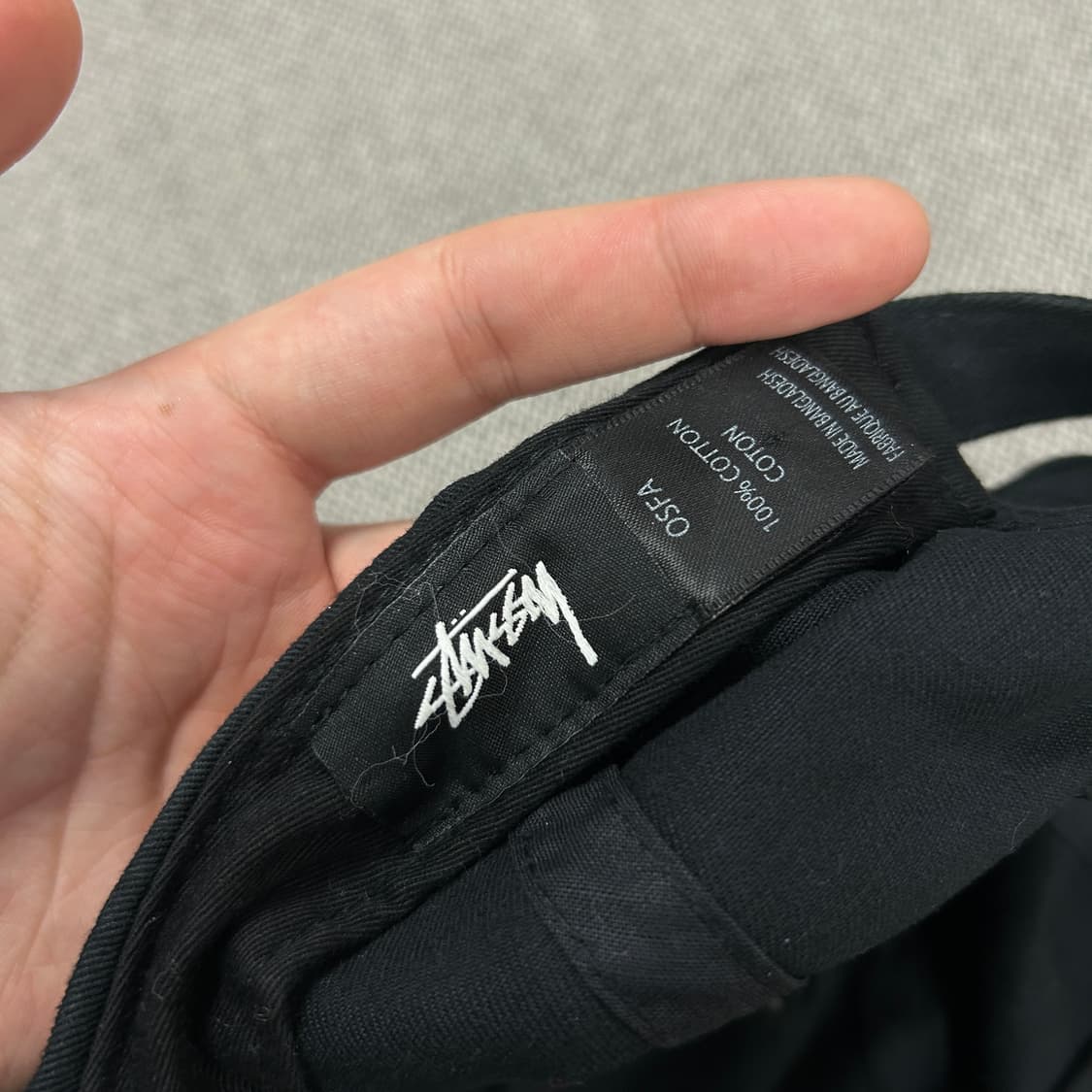 스투시 스탁로고 볼캡(OS) 상품이미지4