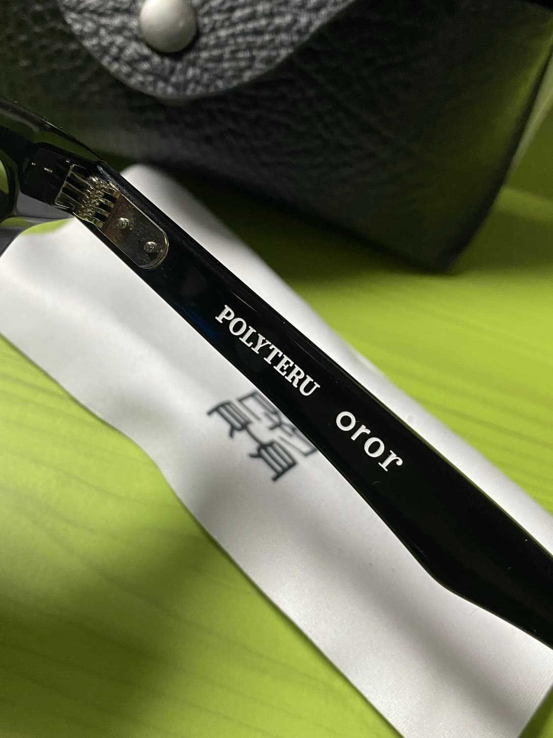 폴리테루 X 오르오르 뿔테 안경 상품이미지2