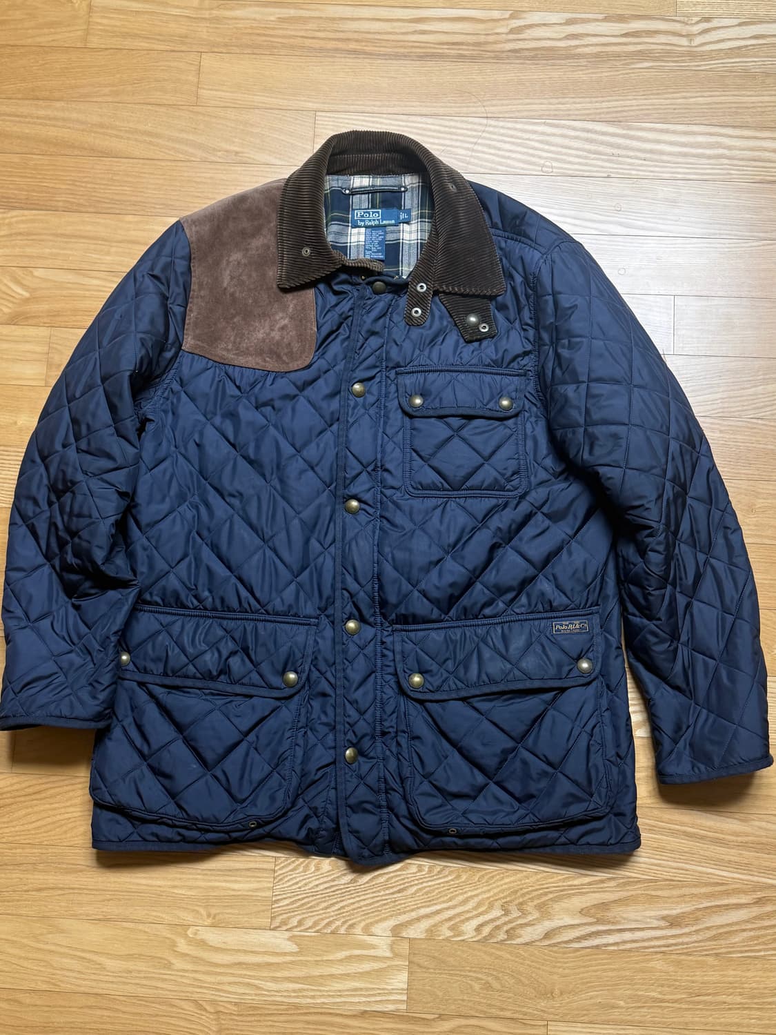 폴로 헌팅 퀼팅 자켓 상품이미지1