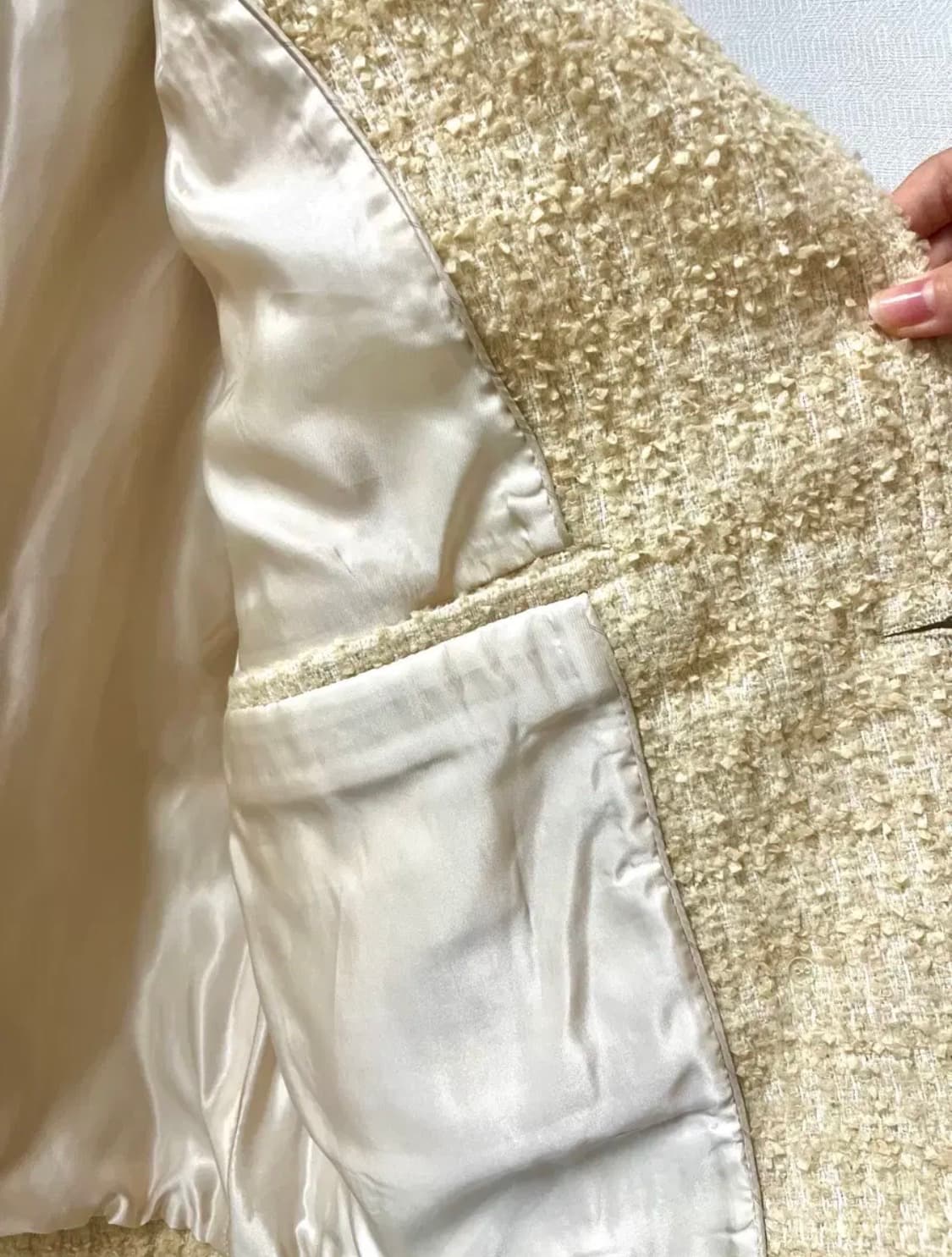 [엘보른] gina 더블 트위드자켓 상품이미지5