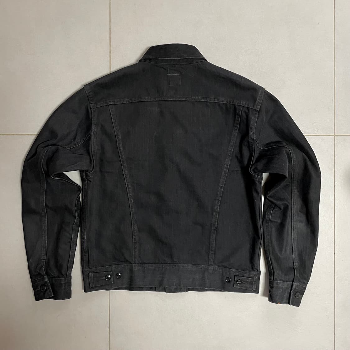 RRL Lot 271 블랙 데님 자켓 M 상품이미지3