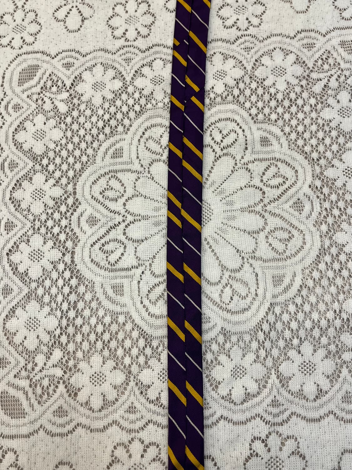 폴로 랄프로렌 스트라이프 넥타이 퍼플 #csz3132 상품이미지9