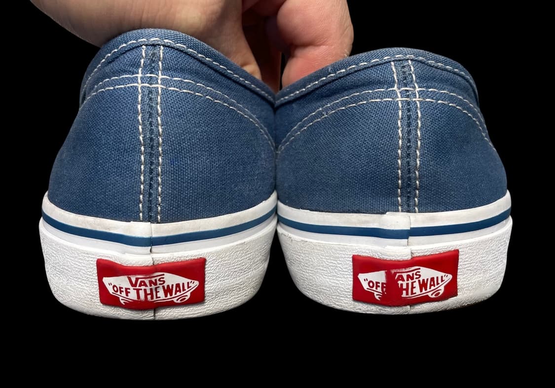 반스 어센틱 사이즈 285 네이비컬러(반스 커스텀) 상품이미지8