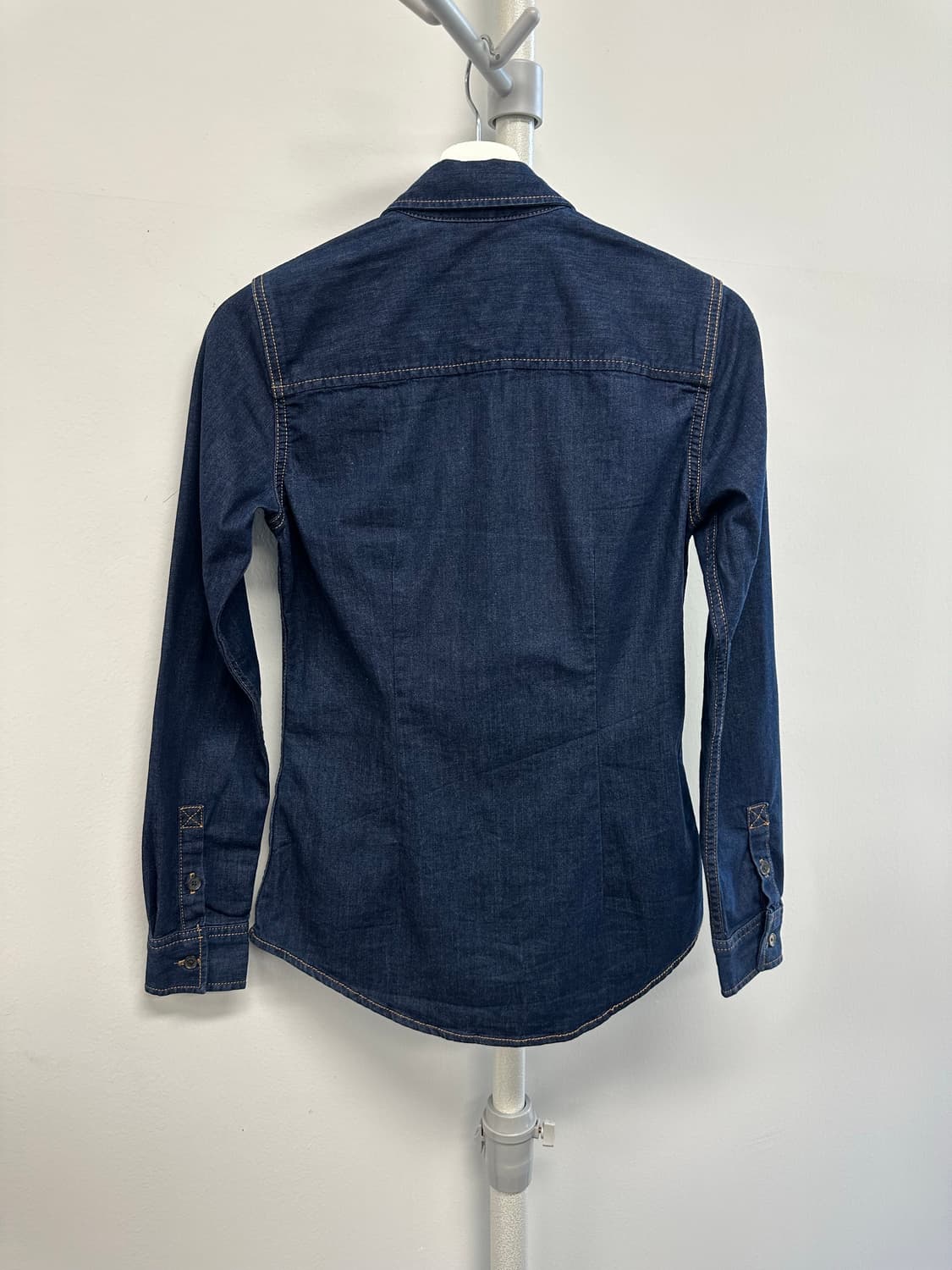 타미힐피거 로고 데님 셔츠 상품이미지5