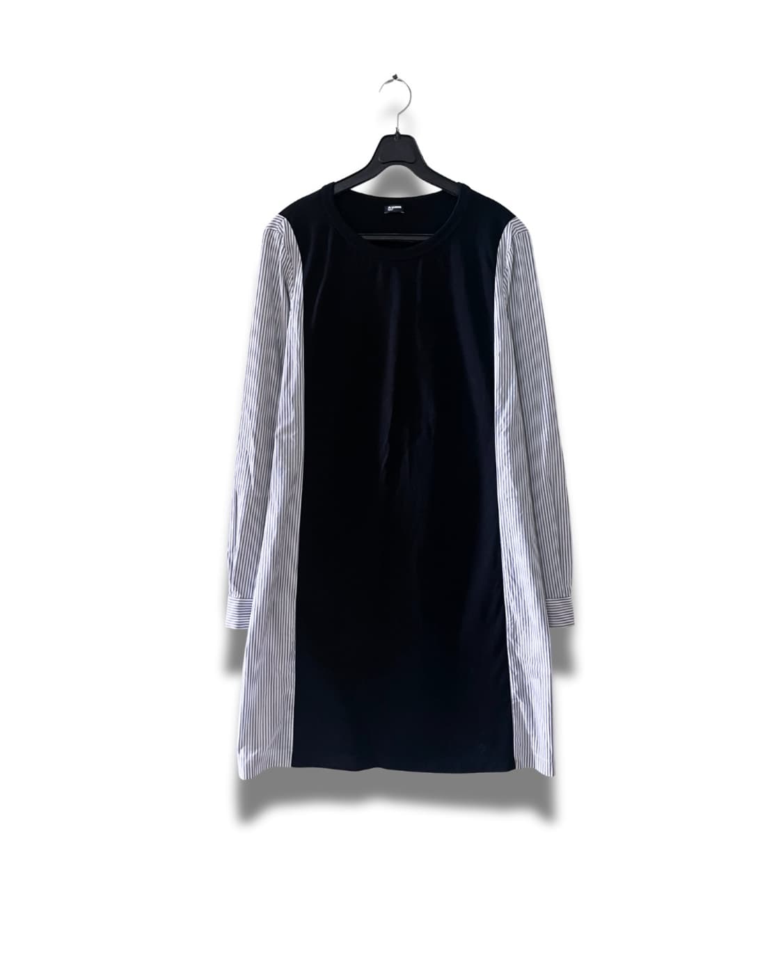 [made in italy]Jil sander navy 셔츠 믹스 원피스 상품이미지1