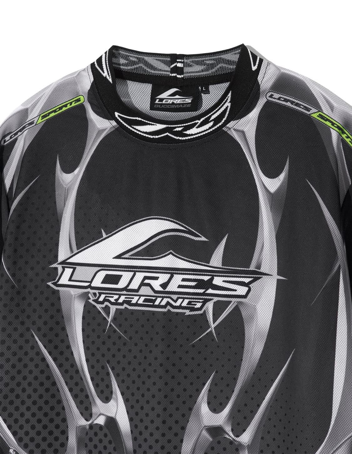 로어즈 Guccimaze Motocross Jersey 블랙 저지 티셔츠 상품이미지4
