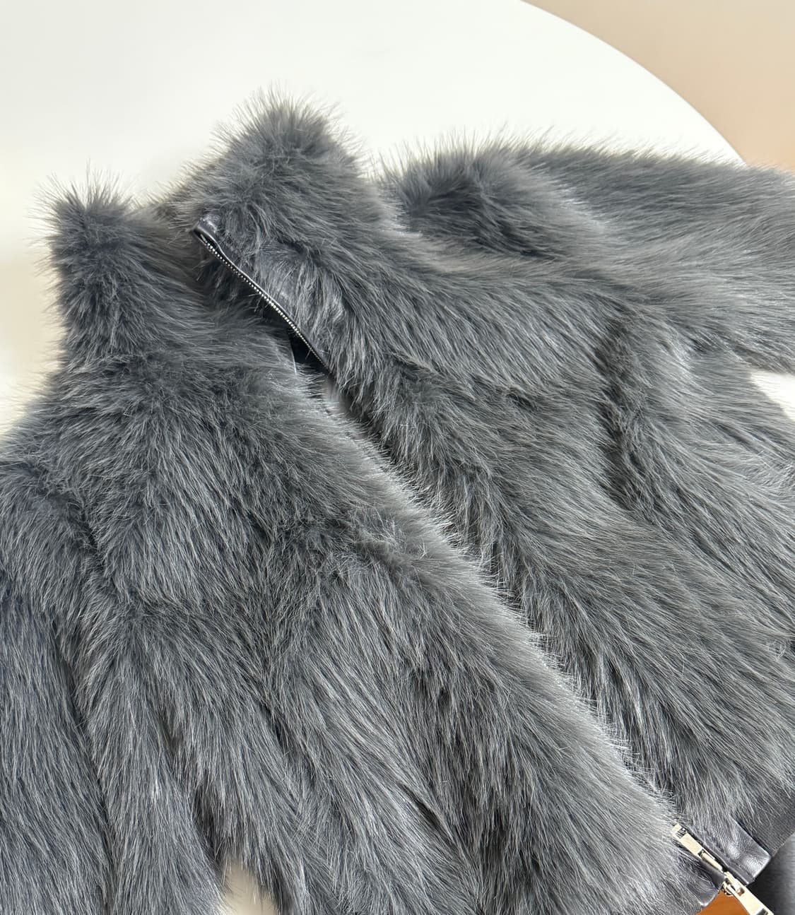 LCDC 엘씨디씨티엠 퍼자켓 그레이 상품이미지2