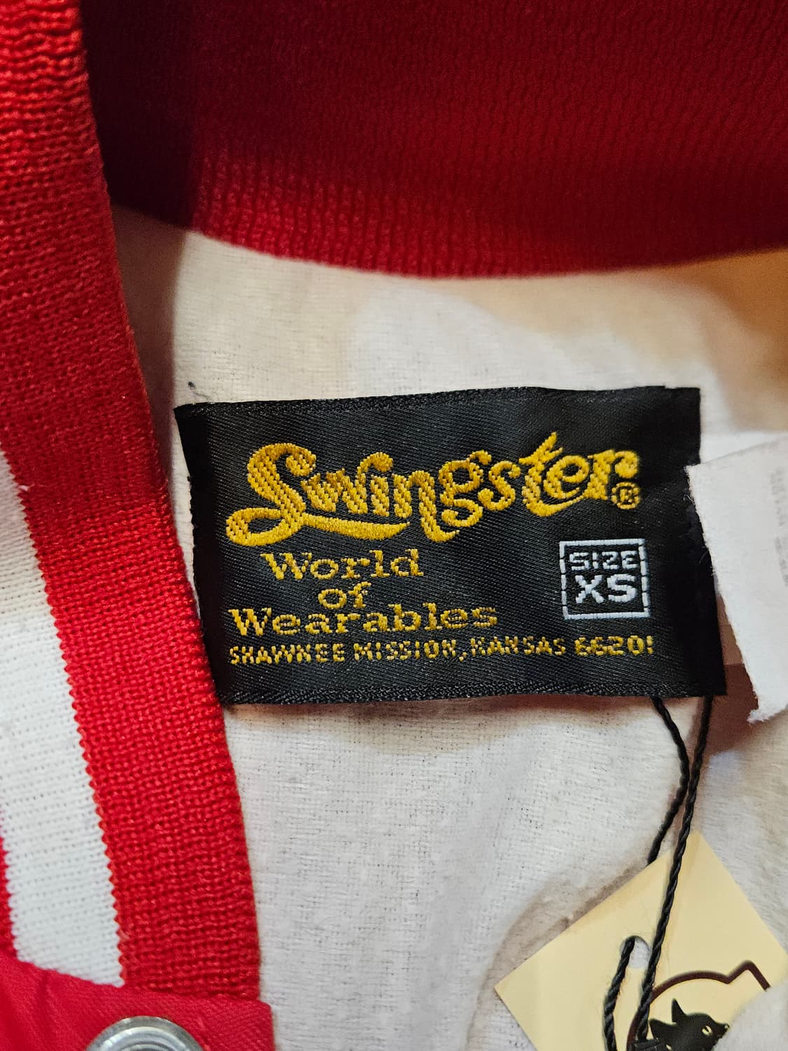 Swingster 스윙스터 바시티 자켓 (레드) 상품이미지5