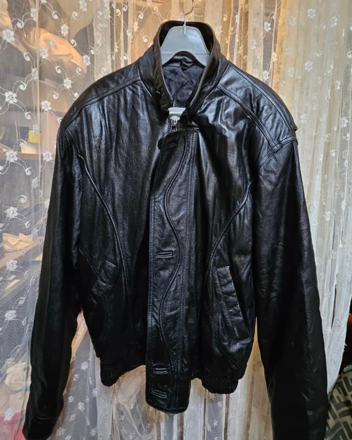 빈티지 레더 자켓 상품이미지1