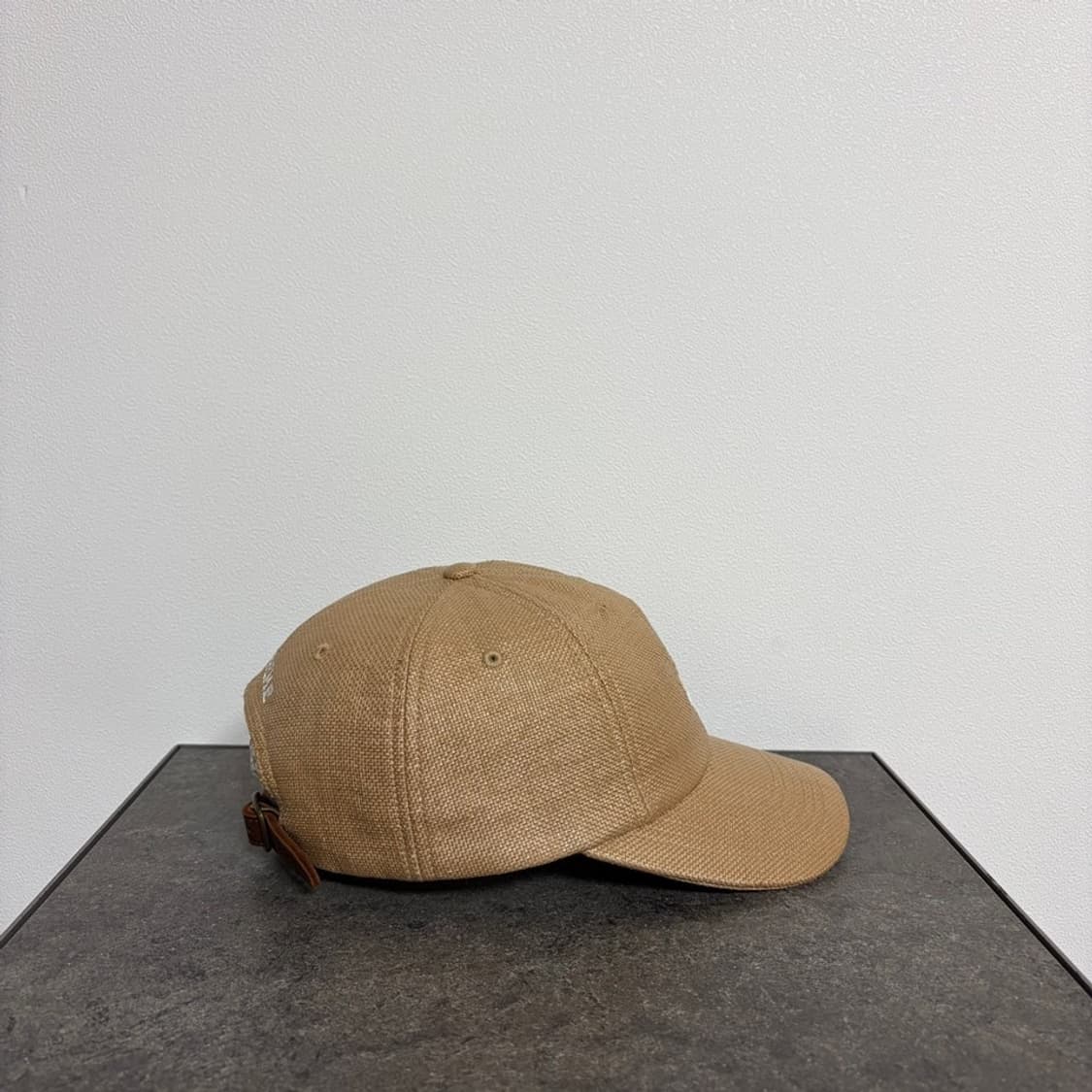 (OS) 슈프림 S로고 볼캡 모자 라탄 탄 베이지 상품이미지3