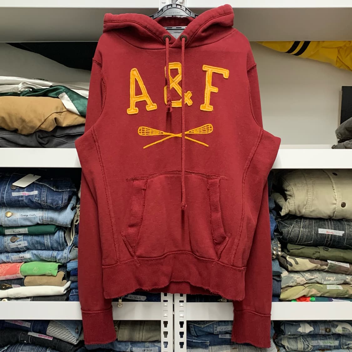 [M] 아베크롬비 A&F 와플후드 후디 상품이미지2