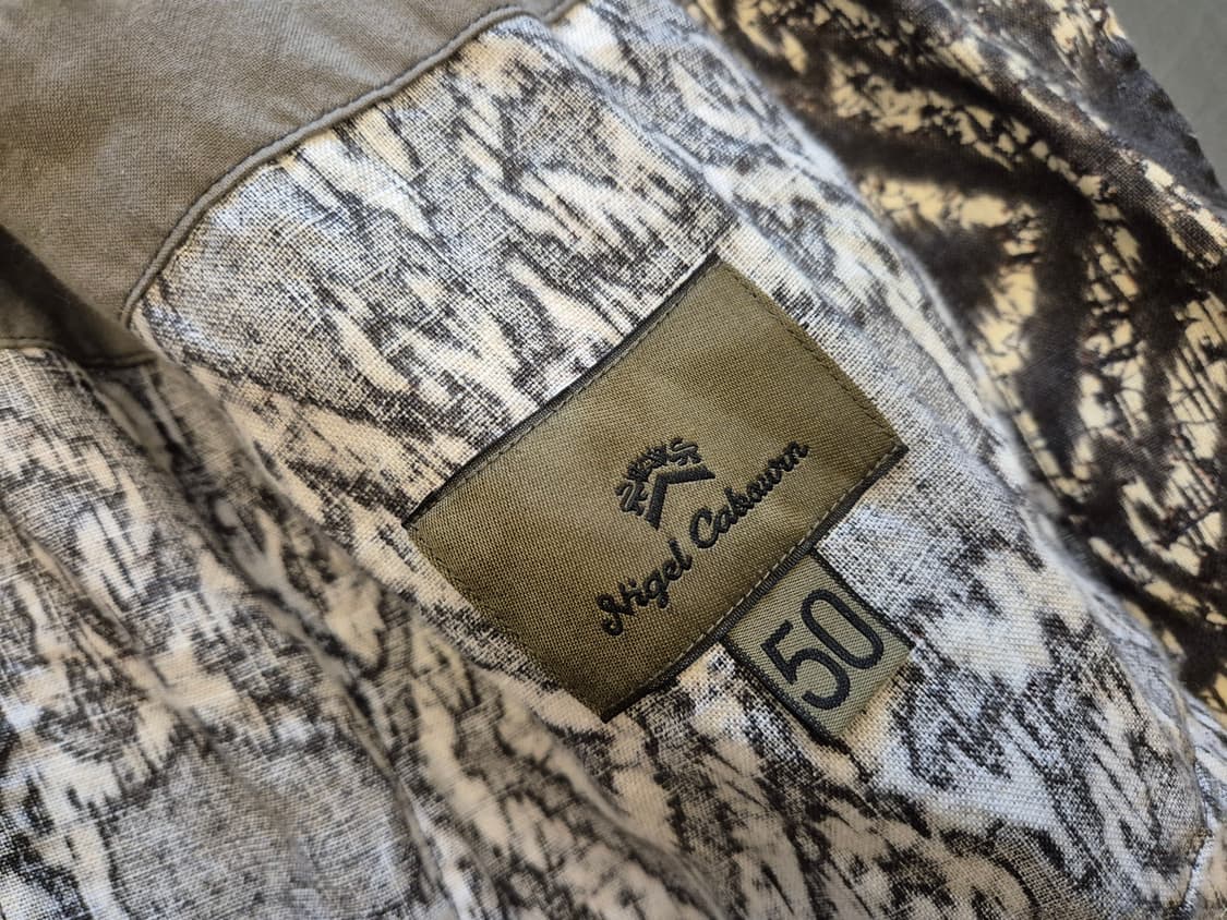 나이젤 카본 트라이벌 패턴 린넨 자켓 상품이미지8