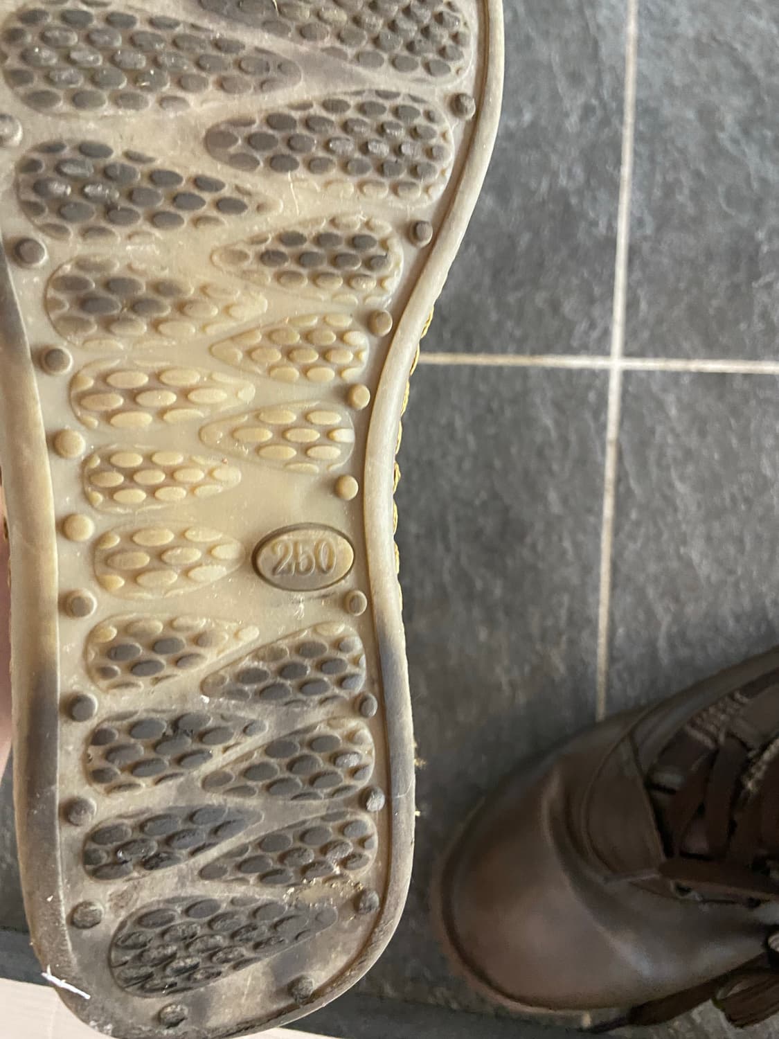 빈티지 모리걸 사와코 체크 털 부츠 상품이미지3