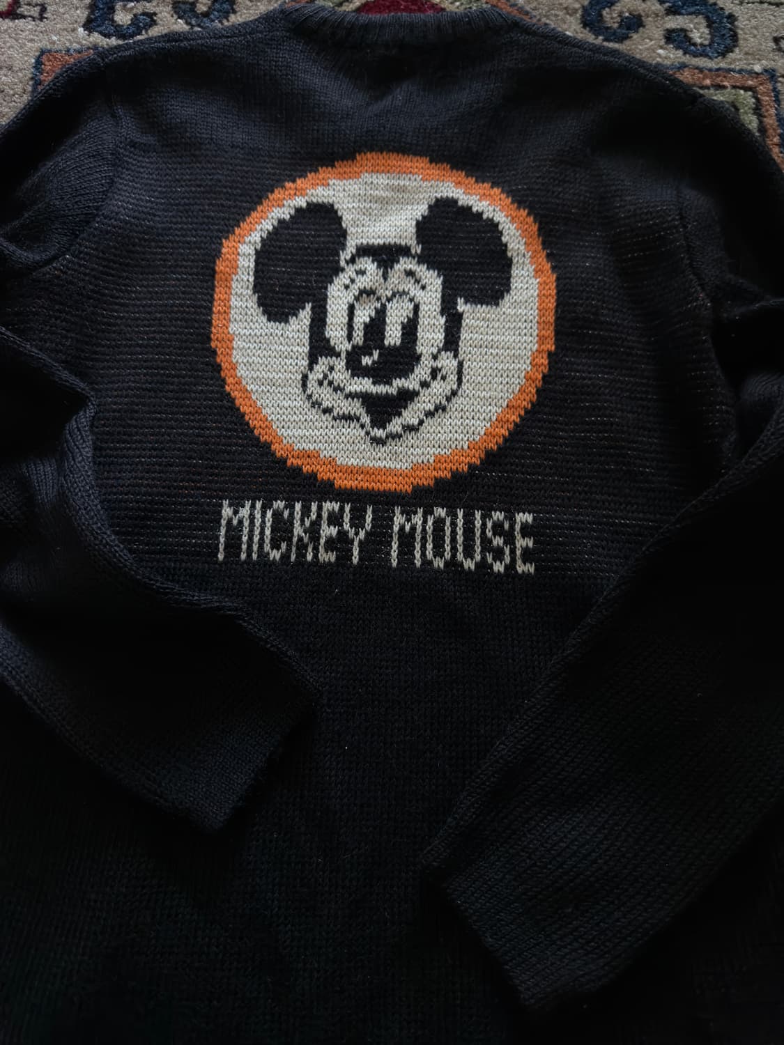 vtg Mickey mouse hand made boya knit  상품이미지1