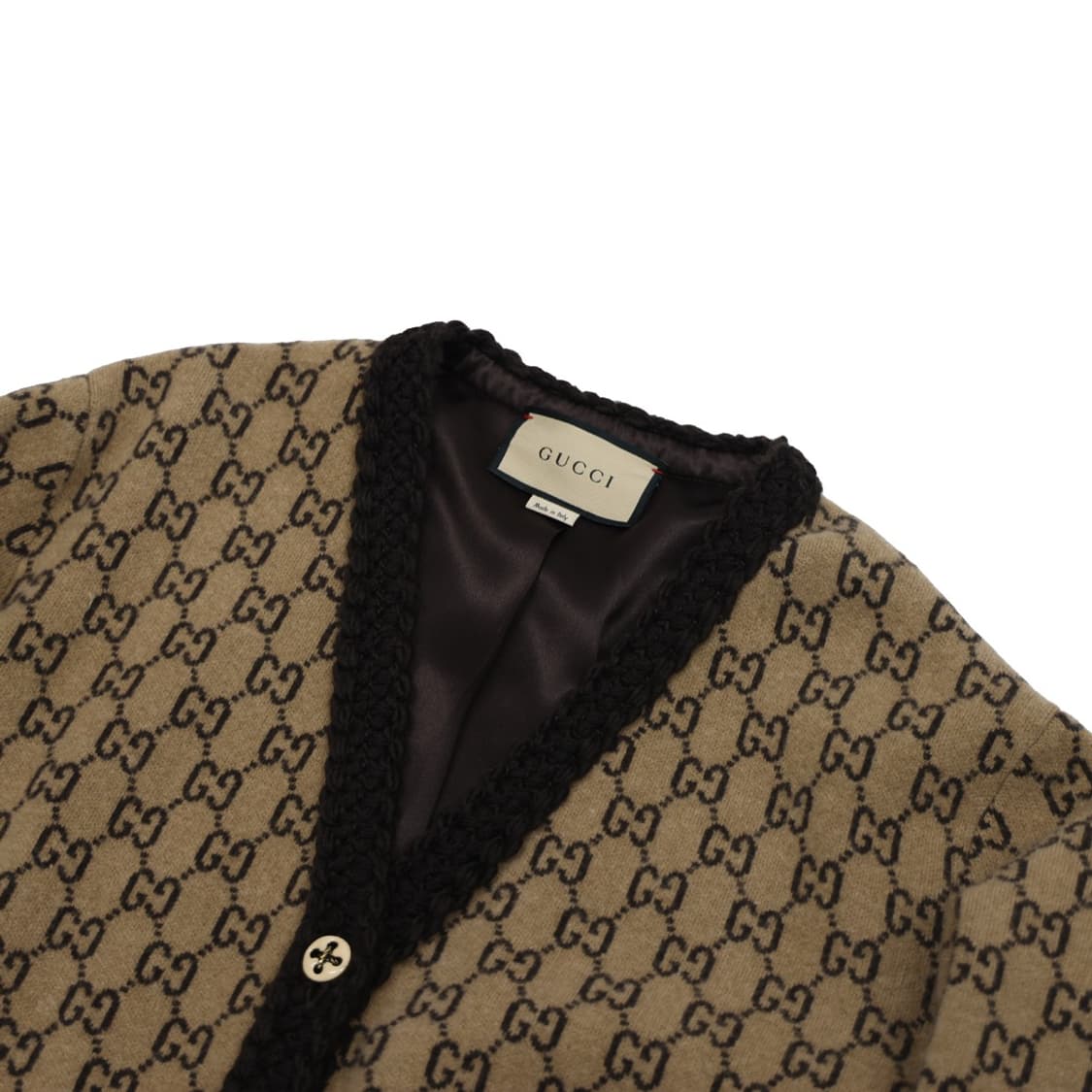 구찌 644570 GG 가디건 울 브라운 상품이미지3