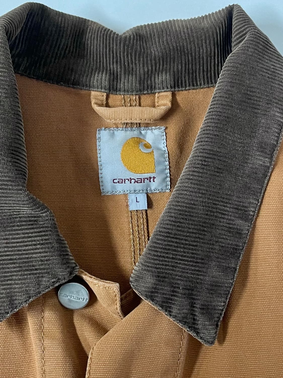 L) 칼하트 미시간 코트 자켓 브라운 상품이미지7