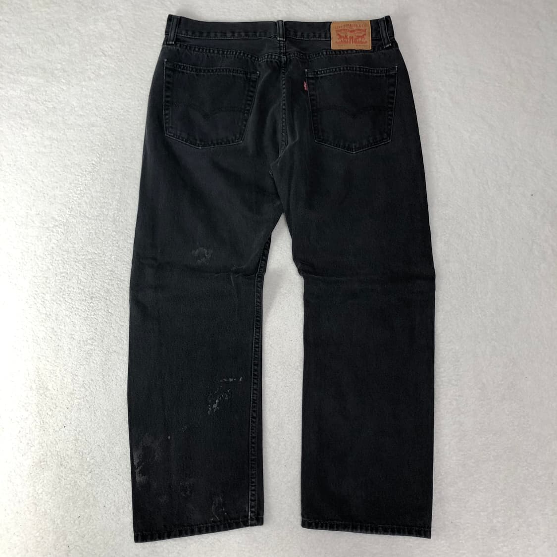 리바이스 505 흑청 데님팬츠  상품이미지2