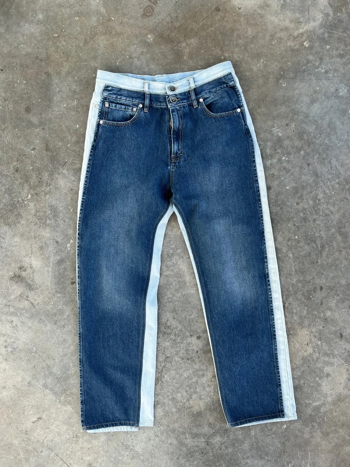 메종 마르지엘라 더블 레이어드 진 상품이미지1