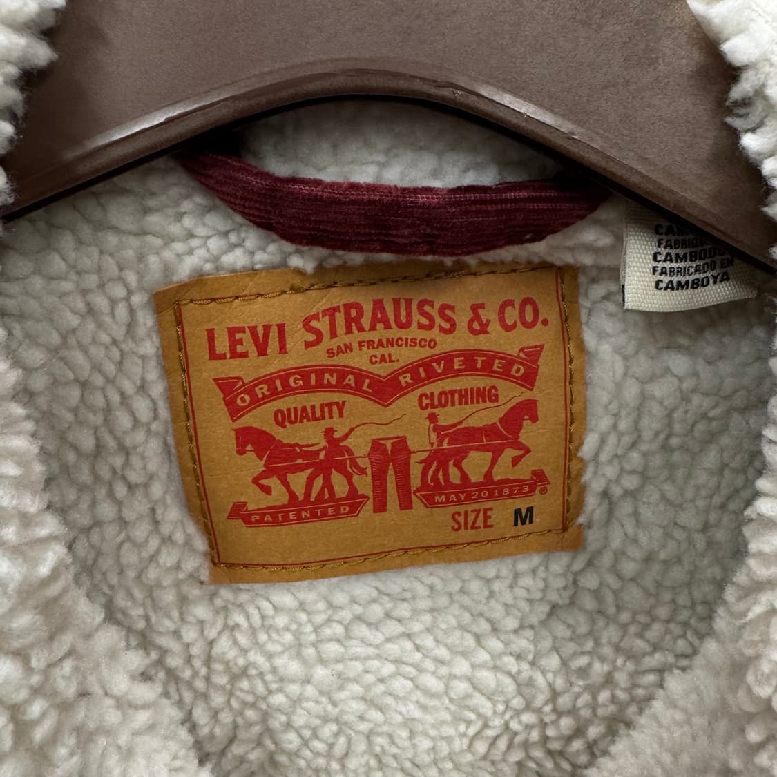 리바이스 타입 3 쉐르파 코듀로이 트러커 자켓 상품이미지6