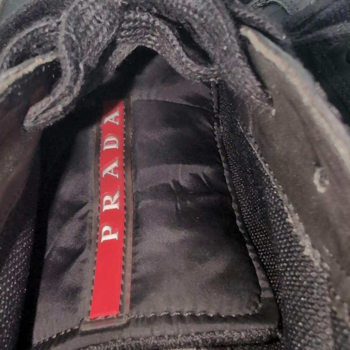 프라다 스포츠 레더 하이탑 상품이미지4