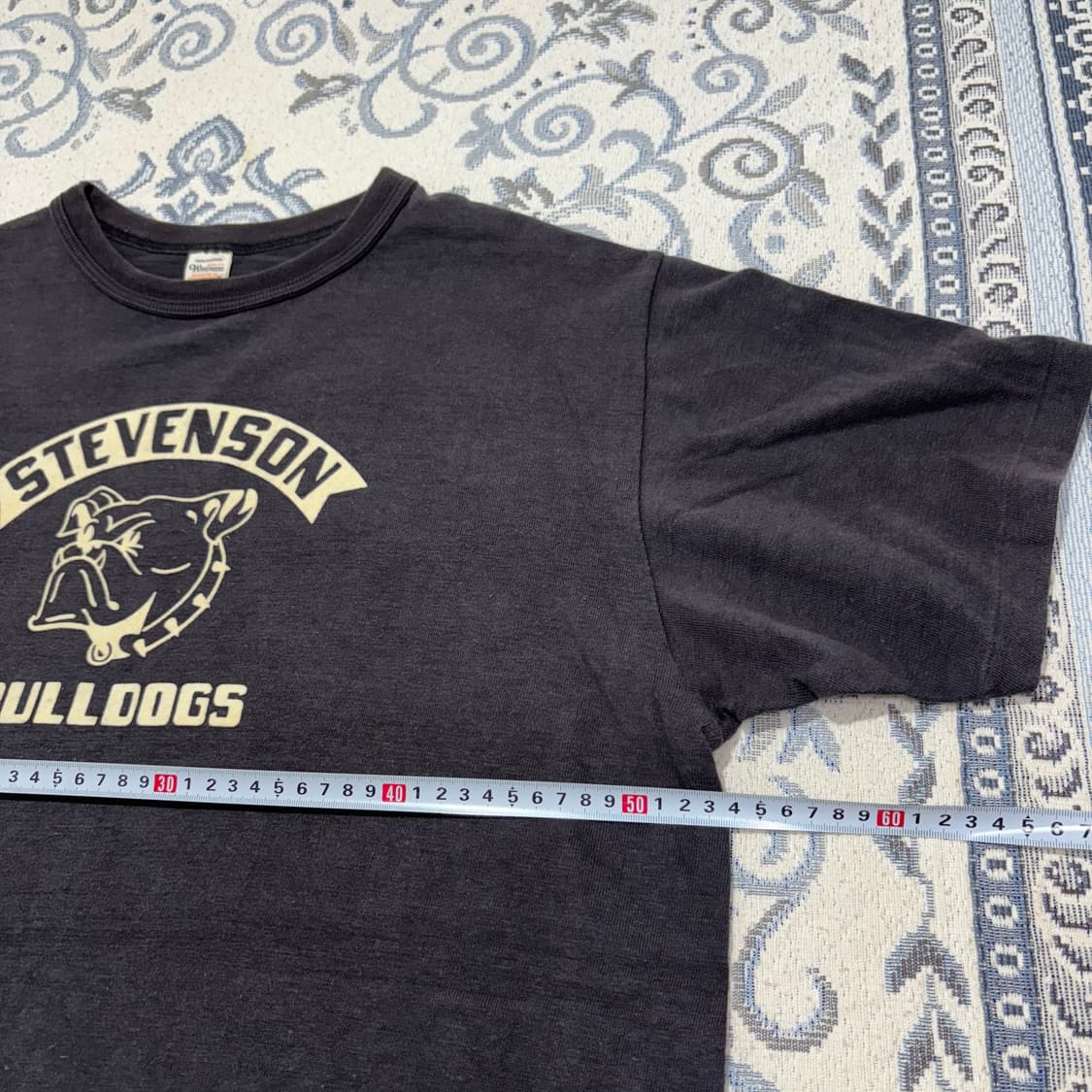 WAREHOUSE Stevenson Bulldogs 프린팅 티셔츠 상품이미지3