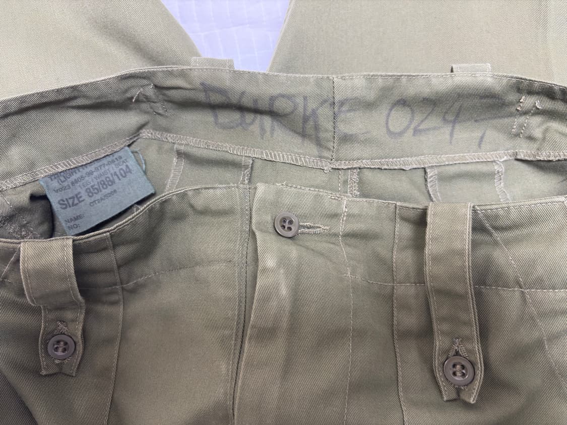 영국군 보급 퍼티그 팬츠(33인치 상당) 상품이미지4