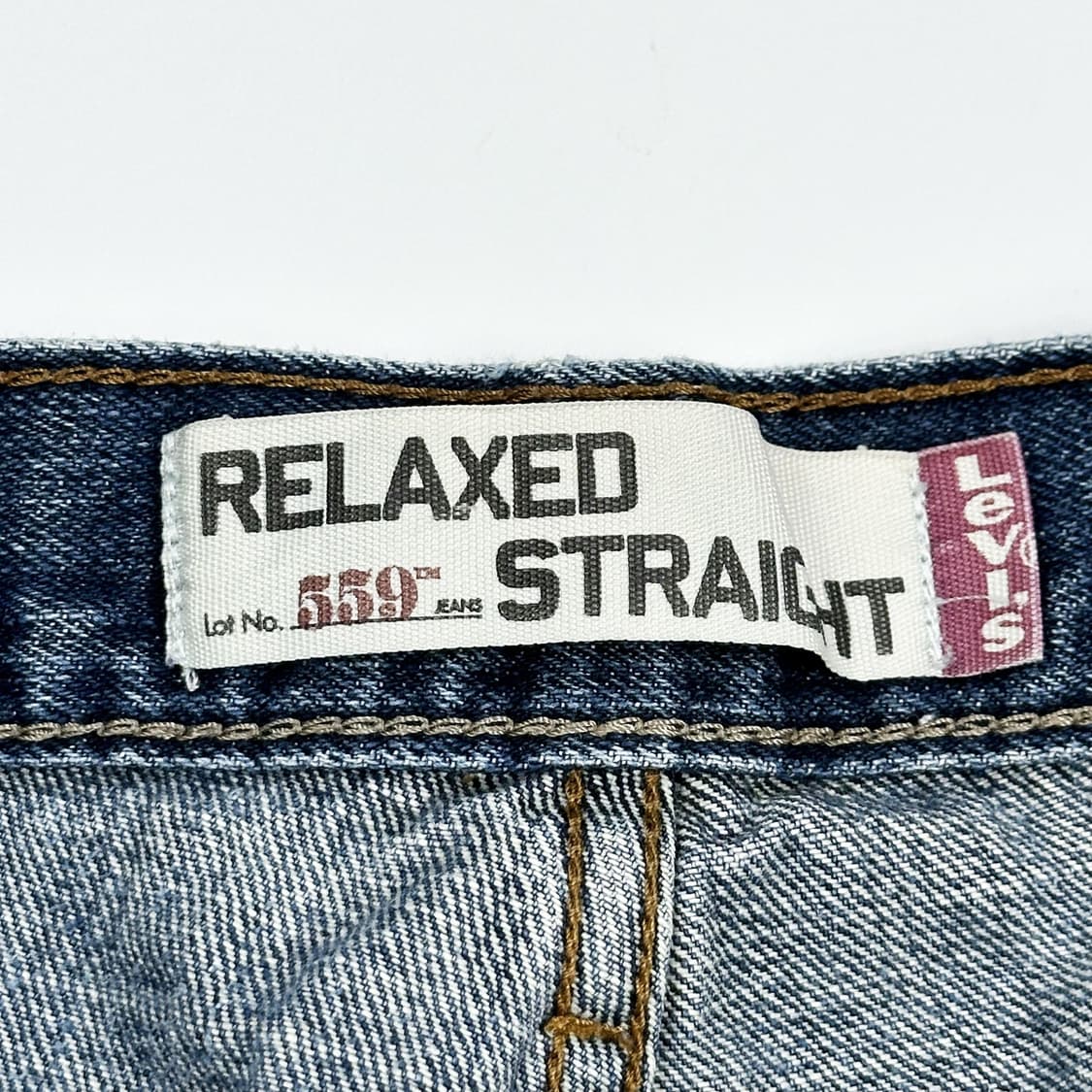 33 리바이스 559 릴렉스드 스트레이트 데미지 데님팬츠 상품이미지6
