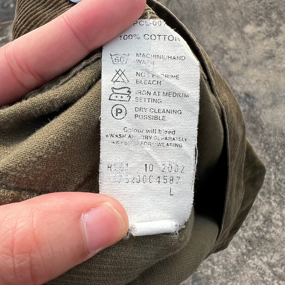 00‘s 리바이스 올리브 그린 코듀로이 자켓 상품이미지10