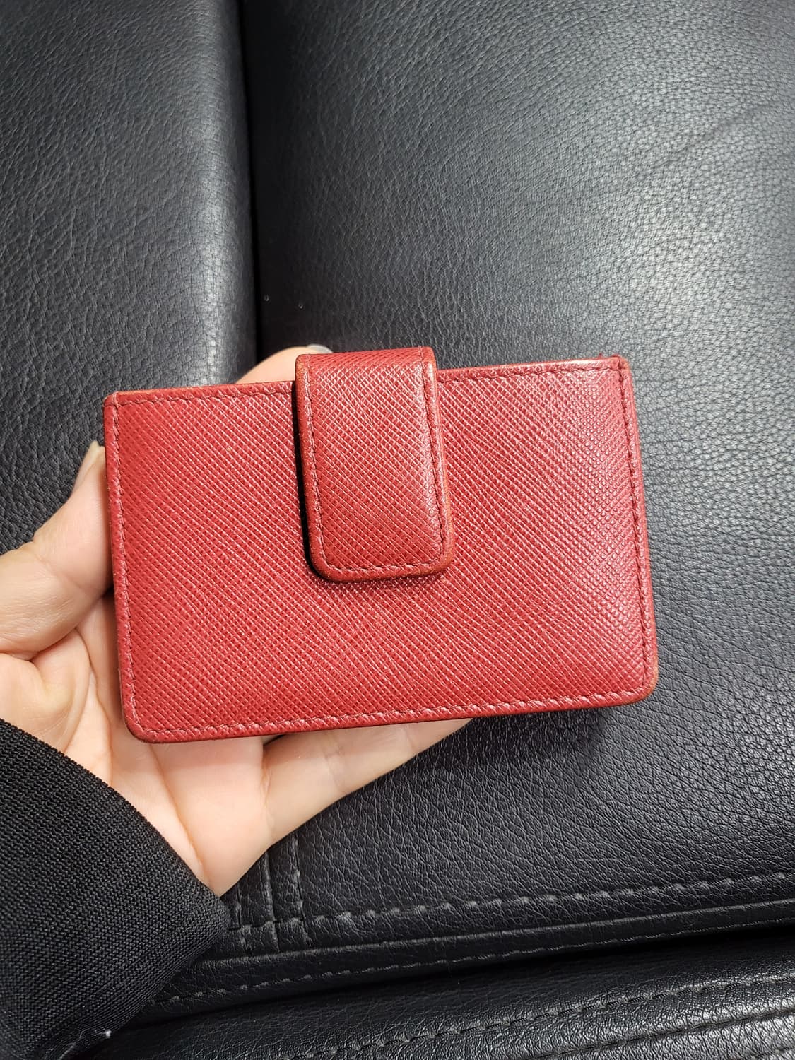 프라다 아코디언 카드지갑 상품이미지2