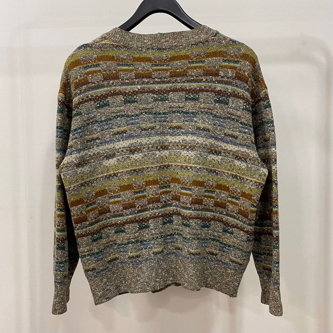 미쏘니 패턴 울 가디건 상품이미지2