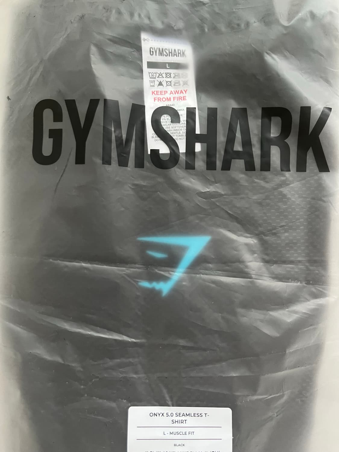 짐샤크 오닉스 V5 심리스 그레이 블루로고 L 상품이미지1