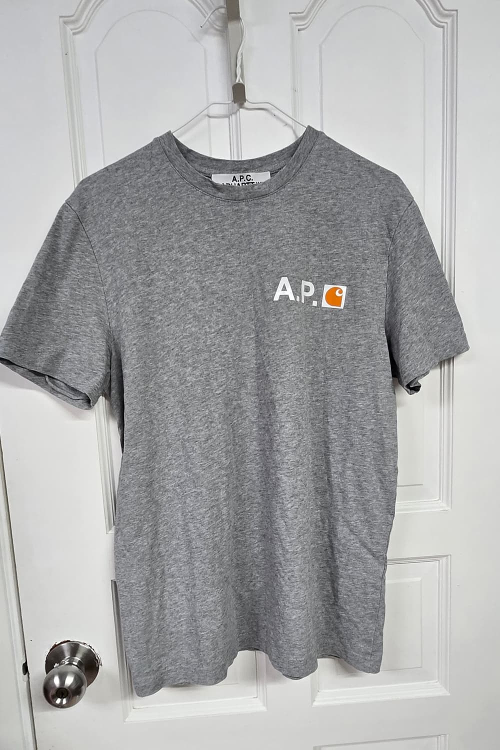 A.P.C. × Carhartt WIP Fire T-Shirt 그레이 M 상품이미지2